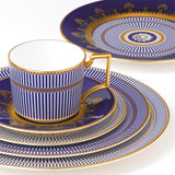 Anthemion Blue Coffee Cup & Saucer
