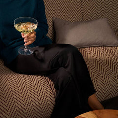 Lismore Essence Champagne Saucer, Pair