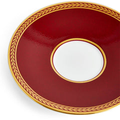 Renaissance Red Espresso Cup & Saucer