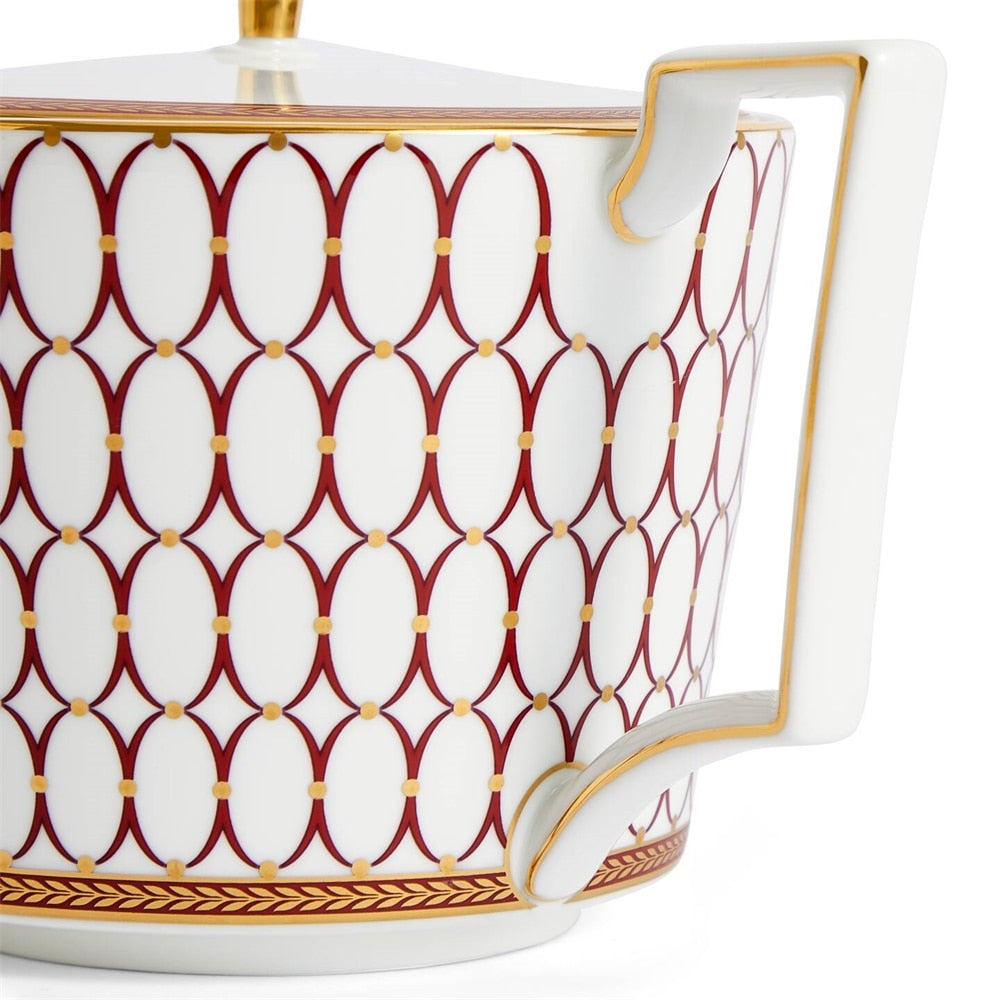 Renaissance Red Teapot