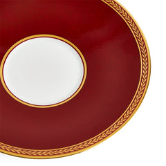 Renaissance Red Teacup & Saucer