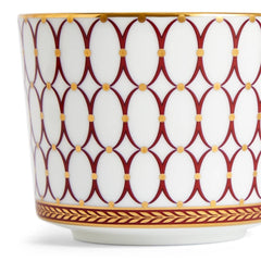 Renaissance Red Teacup & Saucer