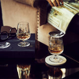 Connoisseur Lismore Rum Snifter & Tasting Cap 8 Oz Set/2