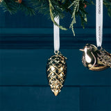 Fir Cone Golden Ornament