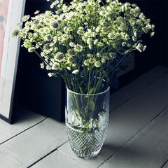 Irish Lace Mastercraft Vase 25cm 10in