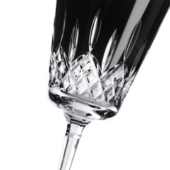 Lismore Black Large Goblet 14 Oz Pair