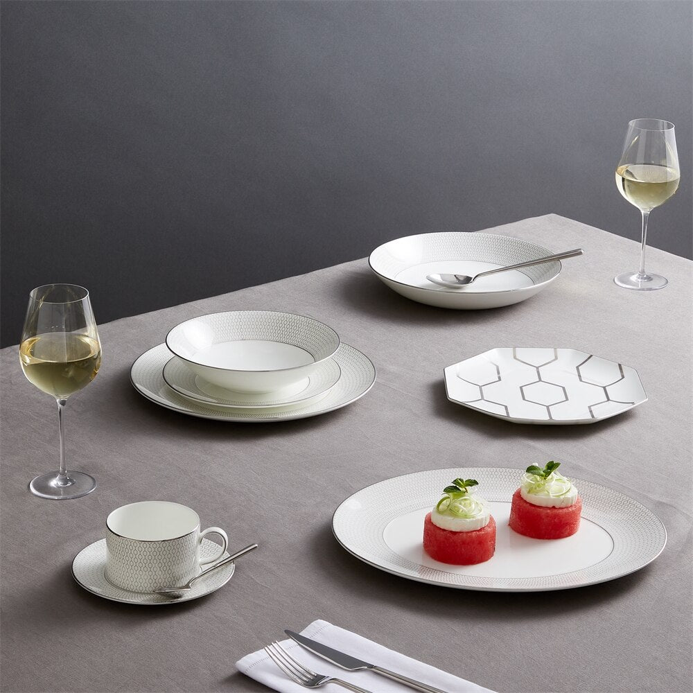 Gio Platinum 12 Piece Place Setting