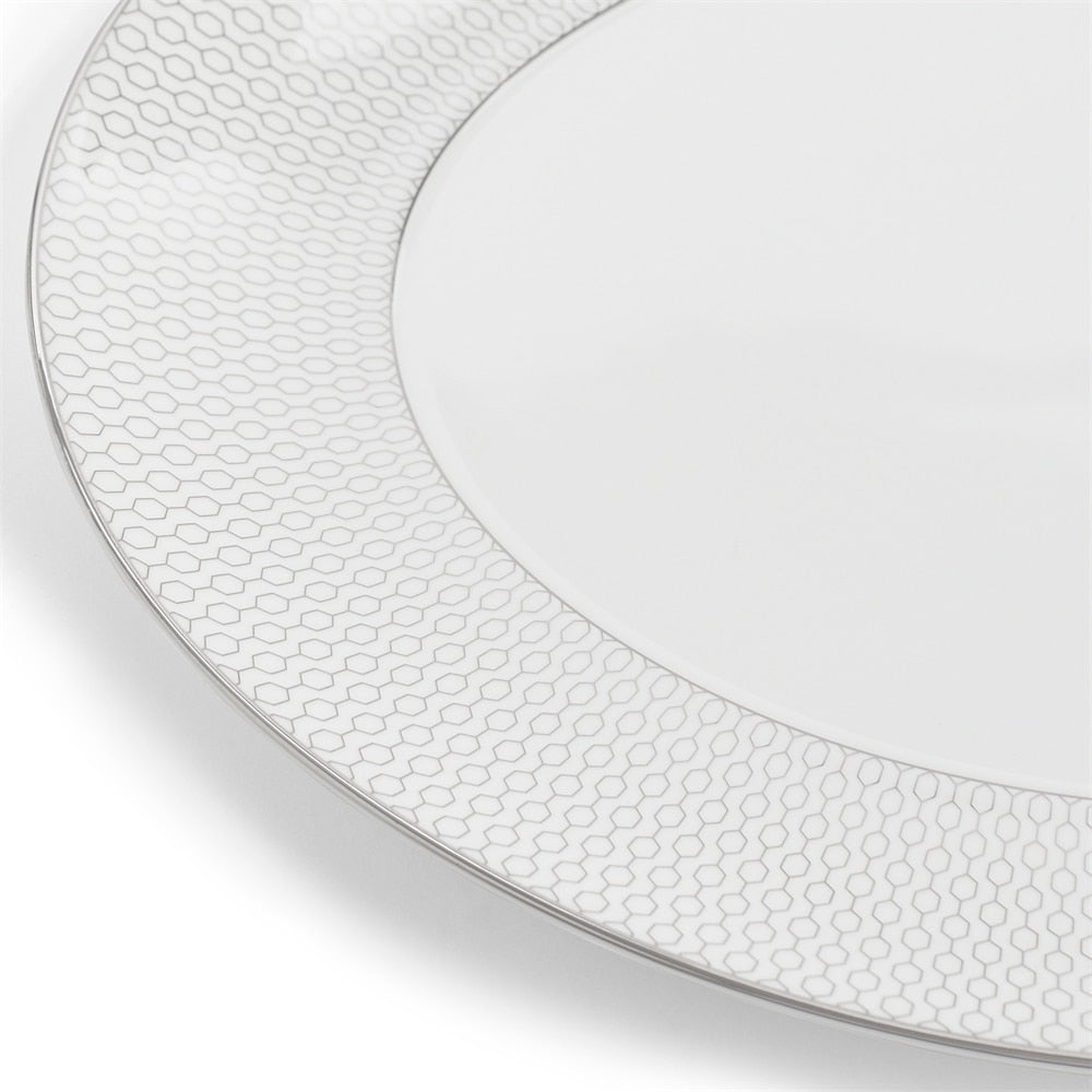 Gio Platinum Oval Platter