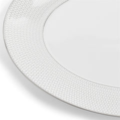 Gio Platinum Oval Platter