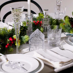 Winter Wonders Clear Flutes, Set of 6
