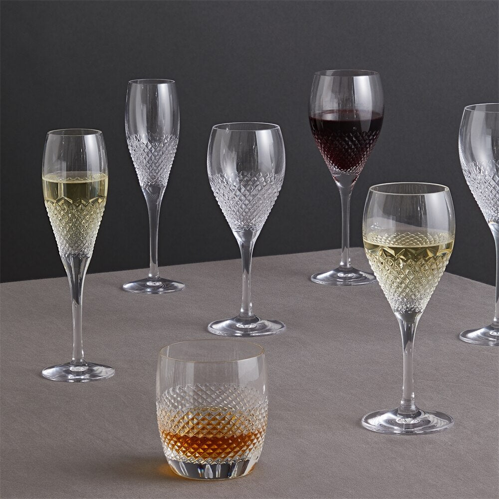 Vera Wang Diamond Mosaic Flute Pair