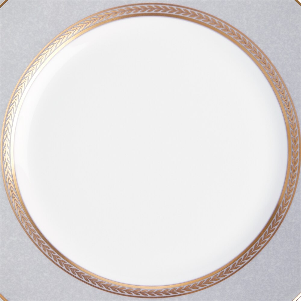 Renaissance Grey Plate 8In