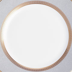 Renaissance Grey Plate 8In