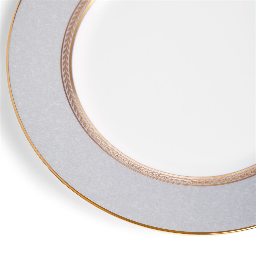Renaissance Grey Plate 8In