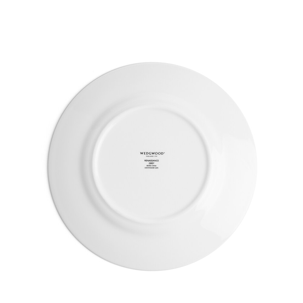 Renaissance Grey Plate 8In