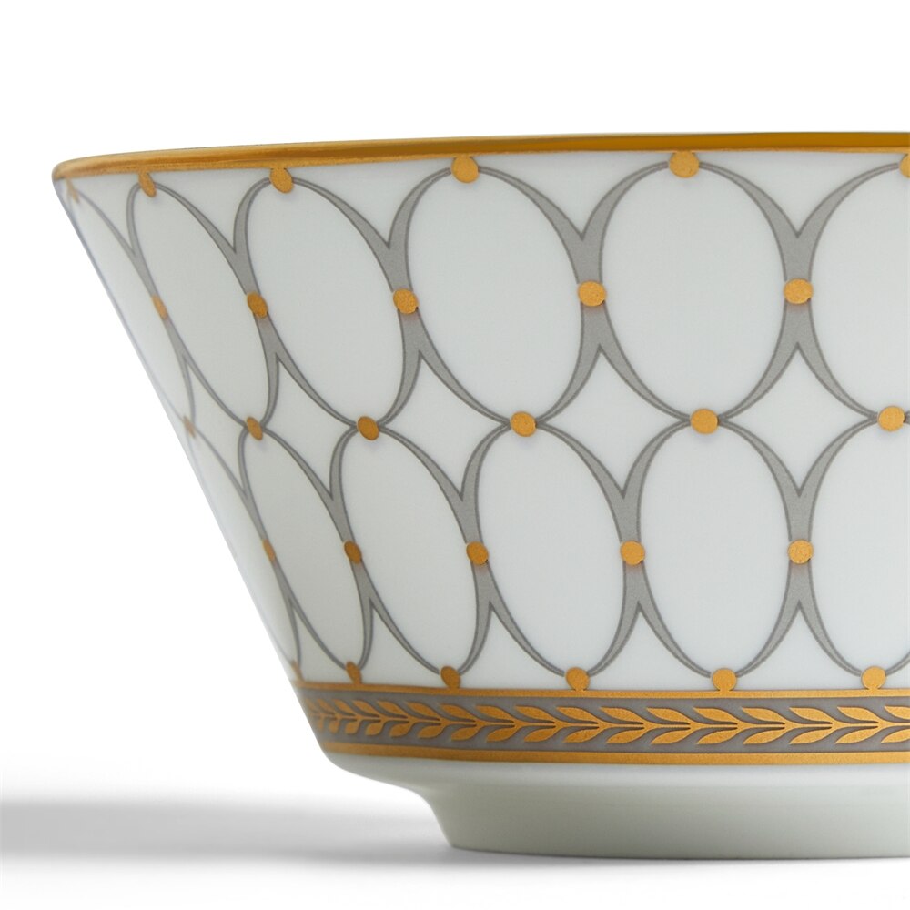 Renaissance Grey Rice Bowl
