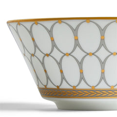 Renaissance Grey Rice Bowl