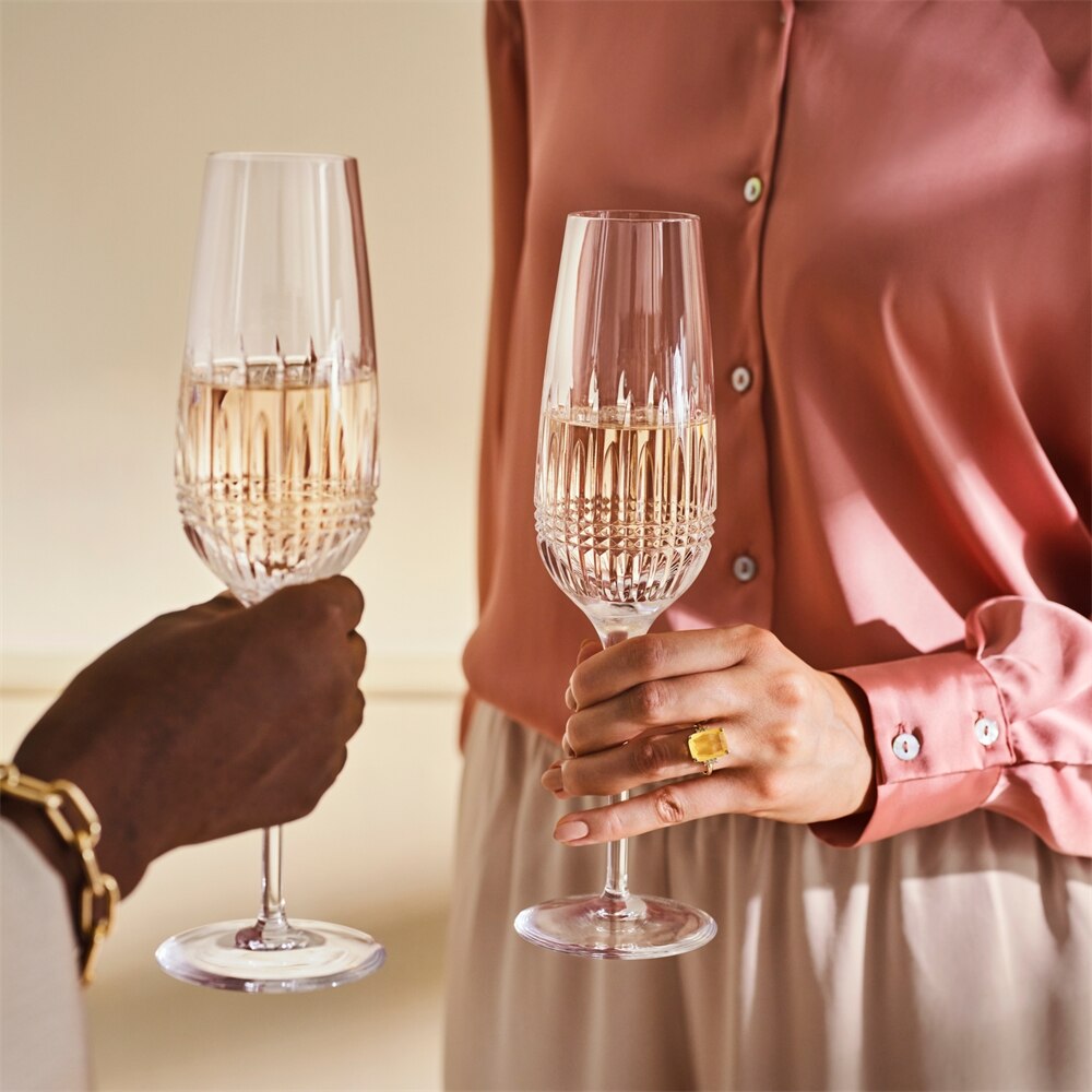Lismore Diamond Essence Flute 315ml 10.5floz, Set of 2