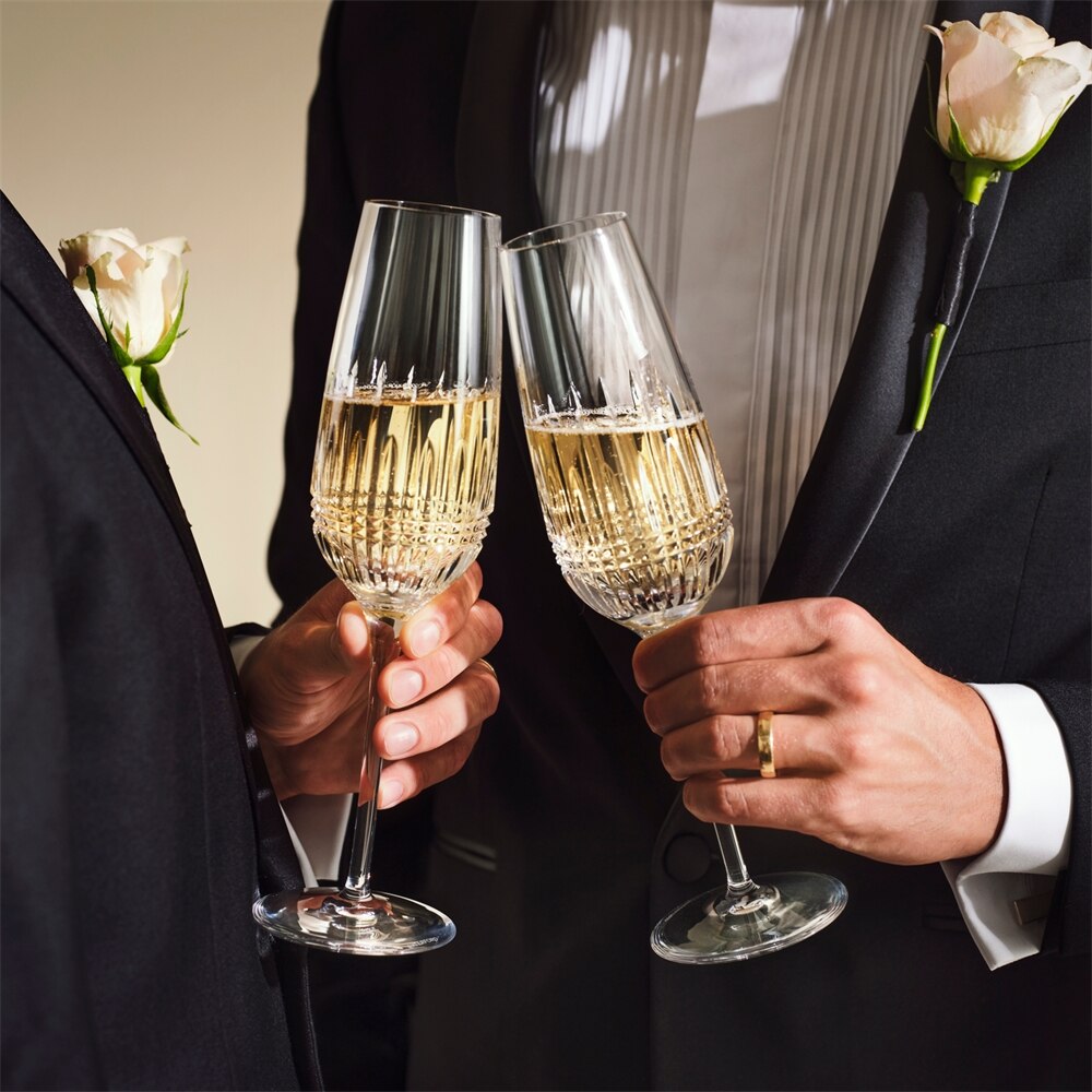 Lismore Diamond Essence Flute 315ml 10.5floz, Set of 2