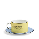 Sheila Bridges Horses Teacup & Saucer