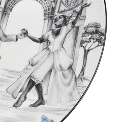 Sheila Bridges Dancing Serving Plate