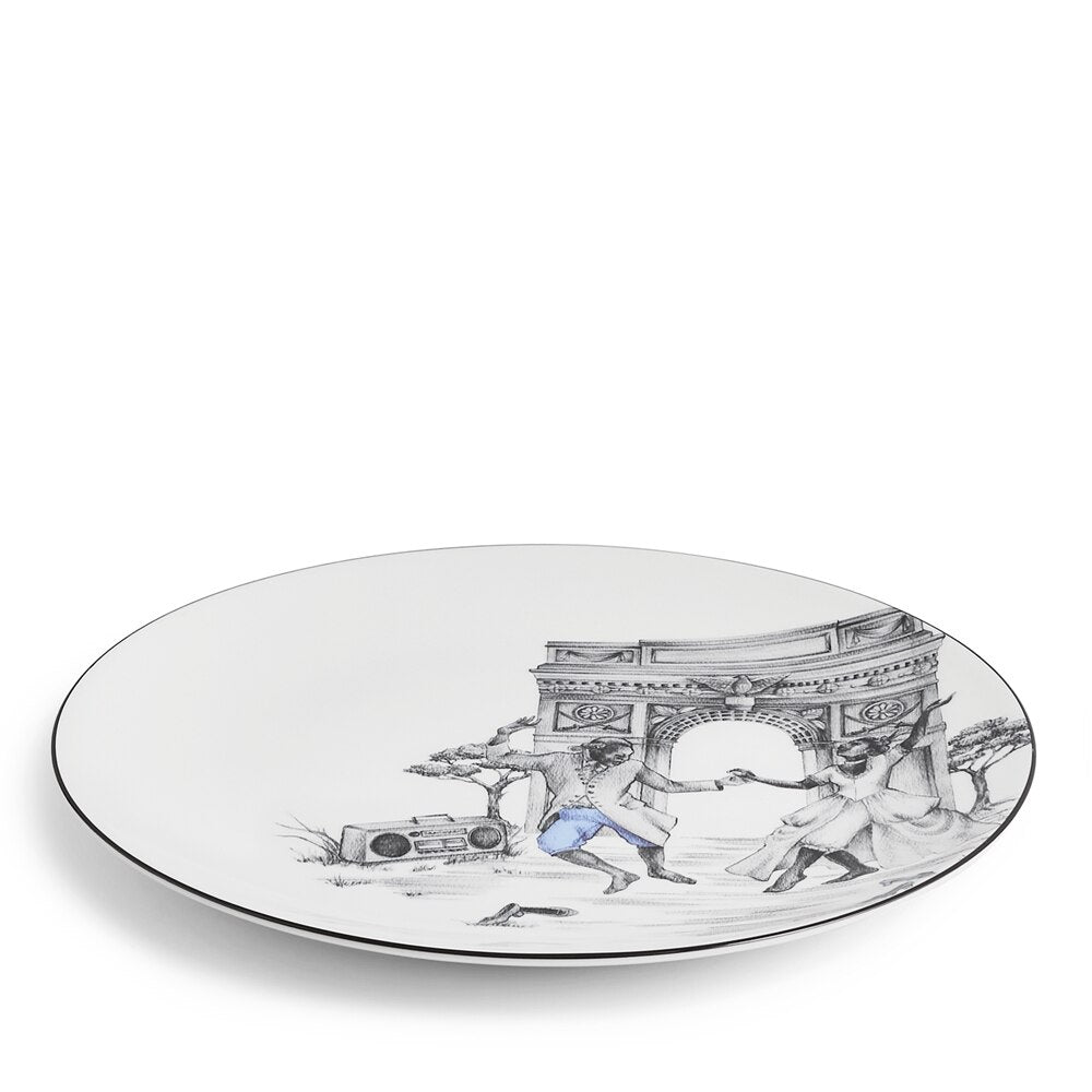 Sheila Bridges Dancing Serving Plate