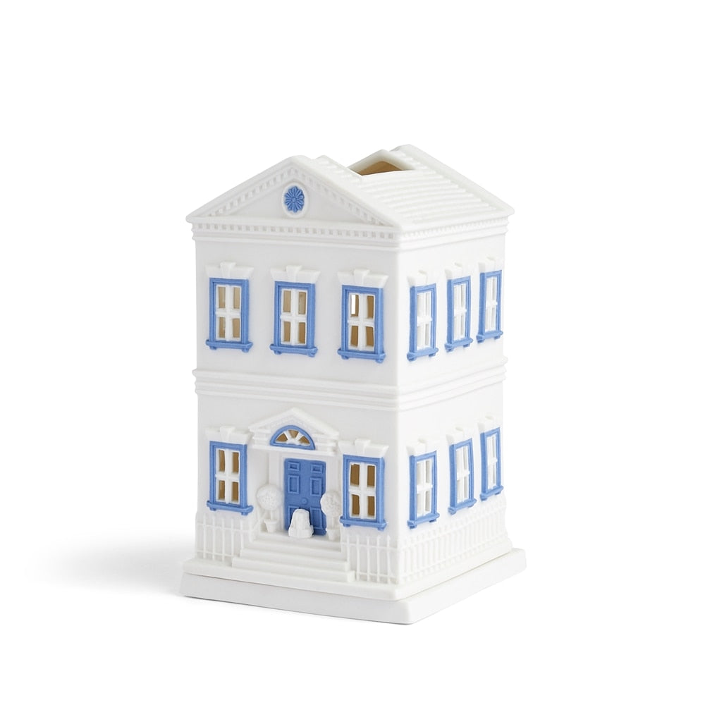 Christmas Standing Lithophane House Ornament