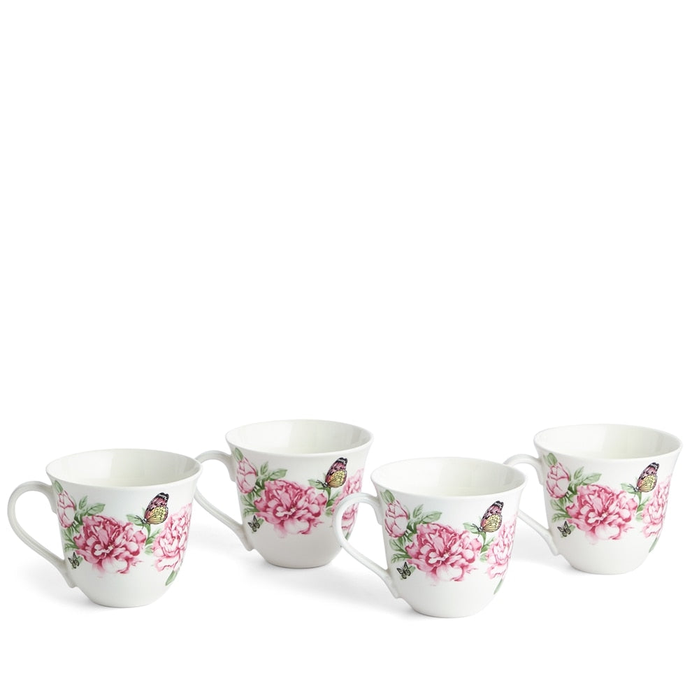 Royal Albert Miranda Kerr Everyday Friendship Mug White, Set Of 4