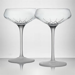 Lismore Arcus Coupe 8.5oz, Set Of 2