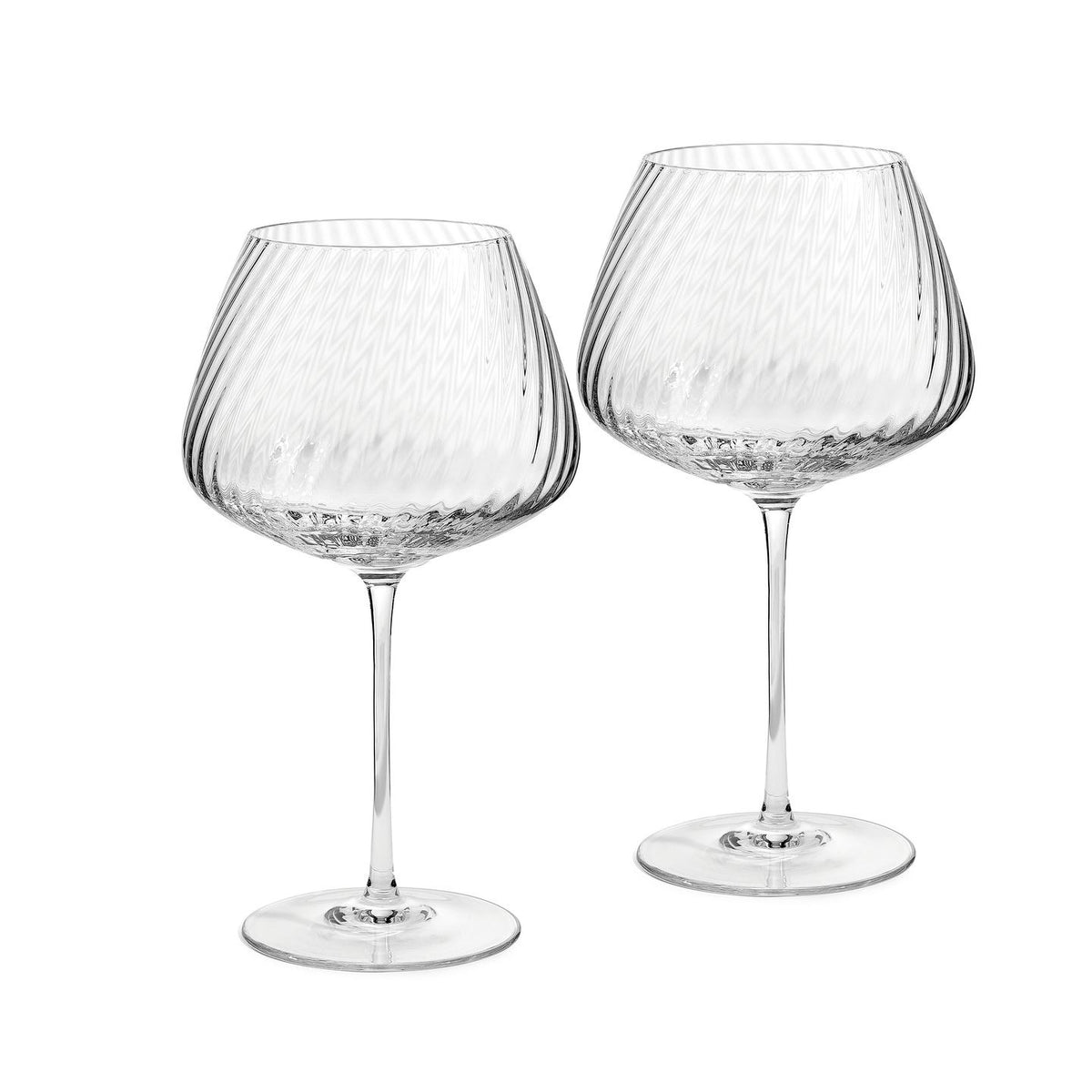 Vera Wang Swirl Red Wine Glass Set of 2