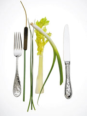 Japanese Bird Mirrored 18/10 Stainless Steel 20 Piece Flatware Set