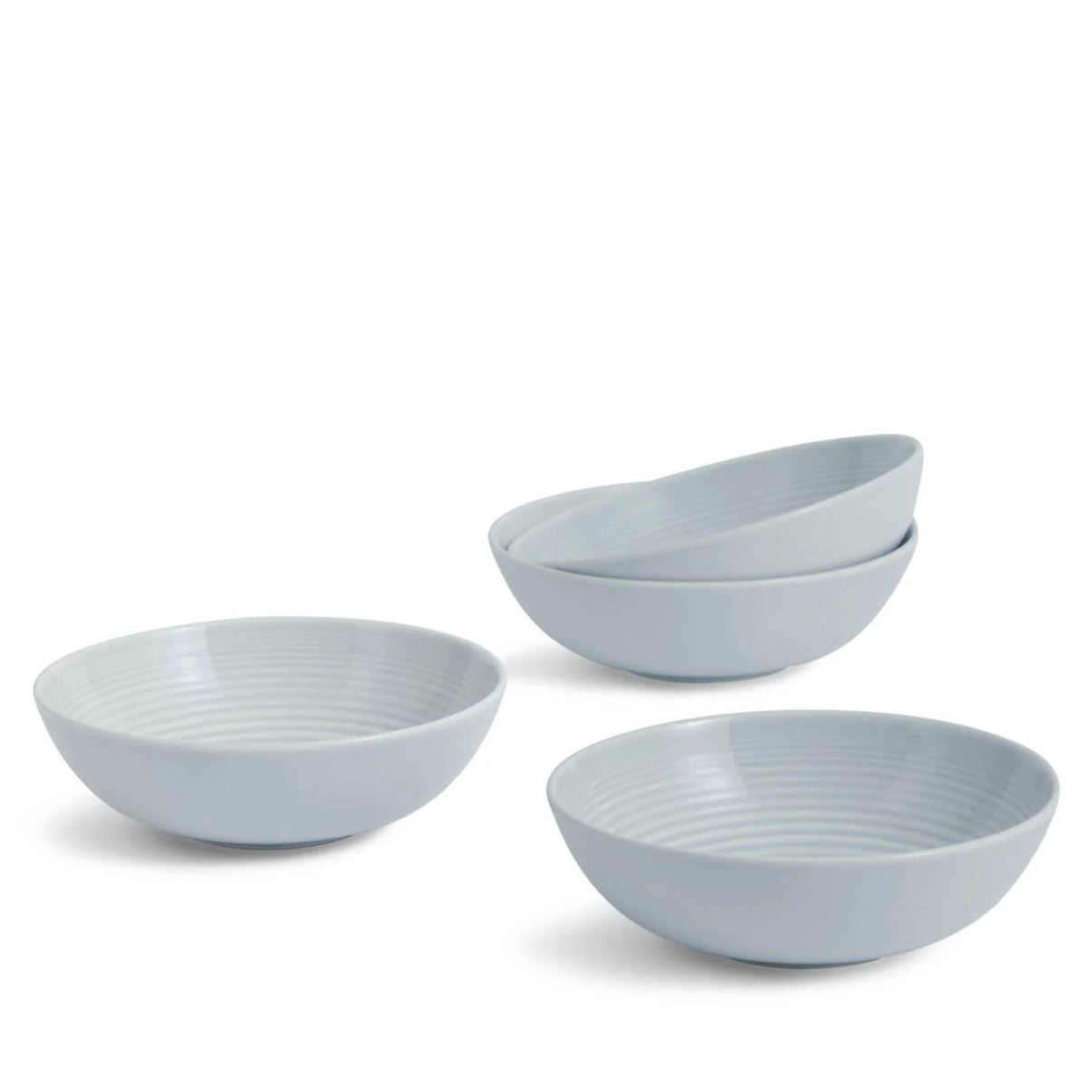 Gordon Ramsay Maze Light Grey Cereal Bowls (Set of 4)