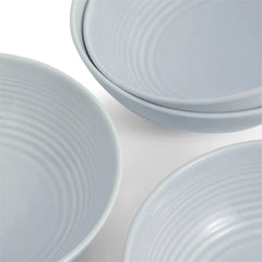 Gordon Ramsay Maze Light Grey Cereal Bowls (Set of 4)