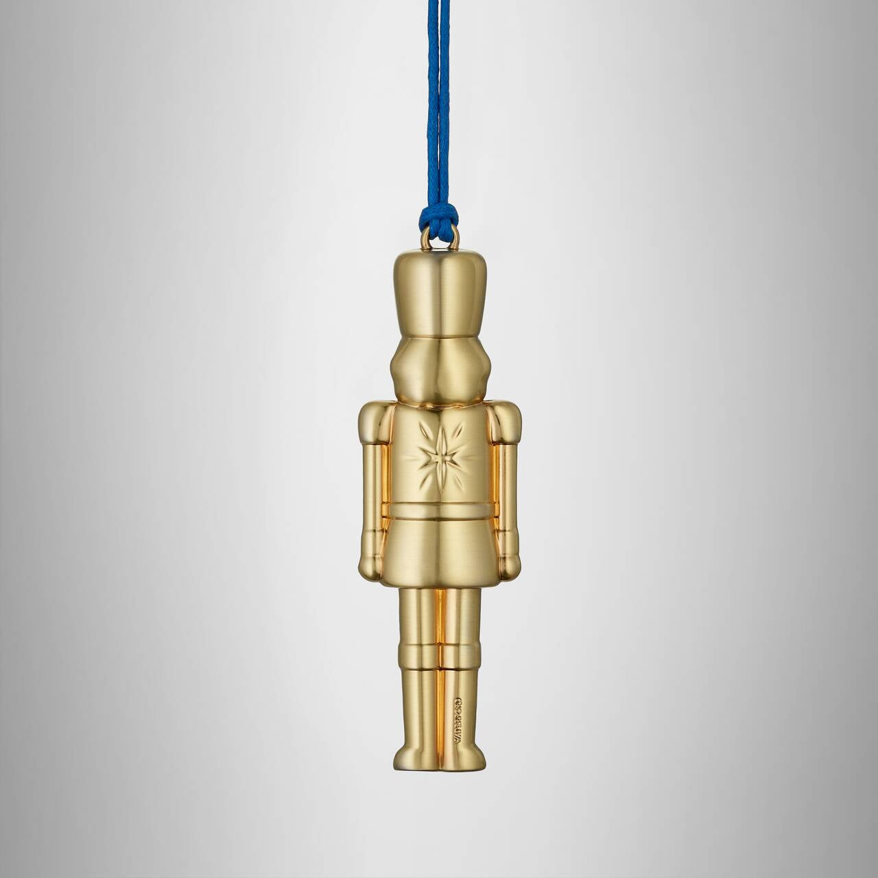Christmas Nutcracker Golden Ornament