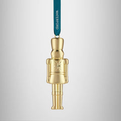 Christmas Nutcracker Golden Ornament