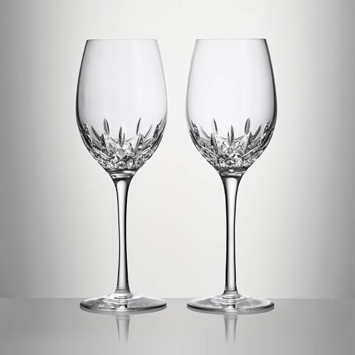 Lismore Essence Medium Wine 475ml 16oz, Set of 2