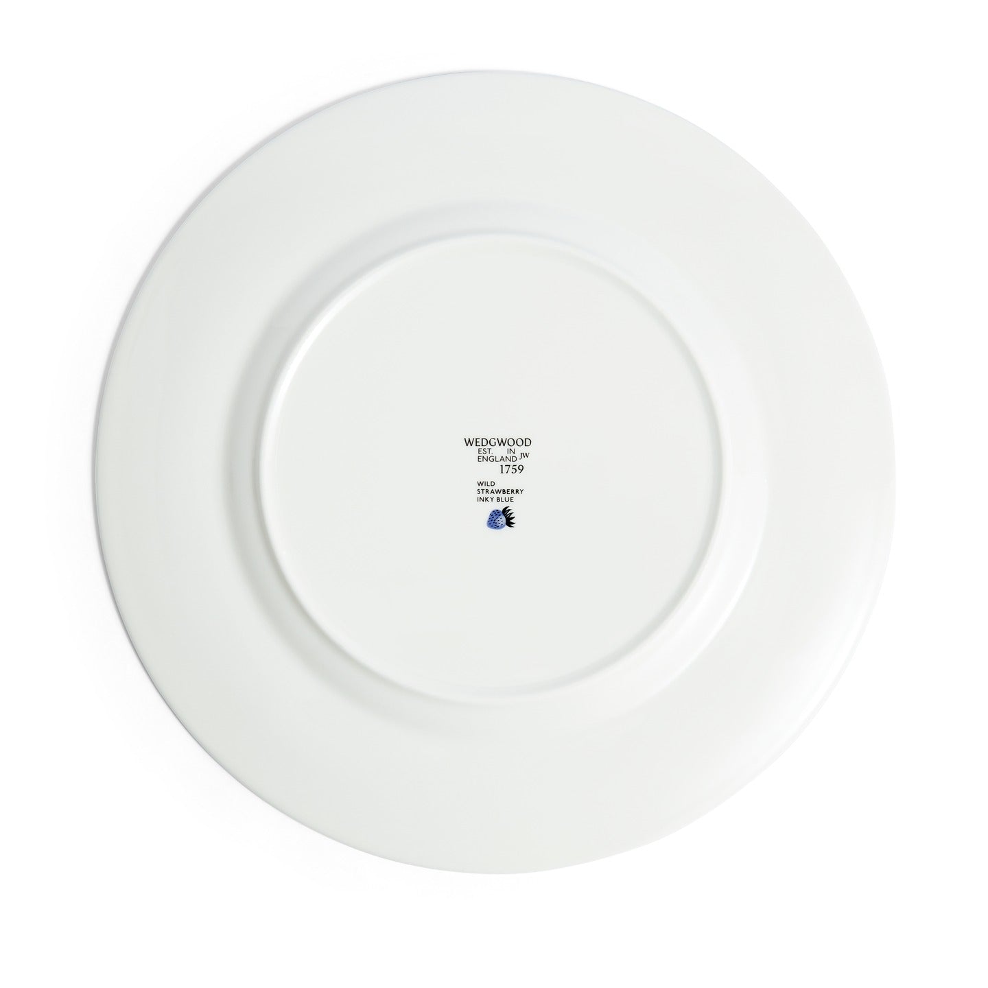 Wild Strawberry Inky Blue Dinner Plate