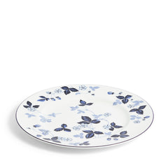 Wild Strawberry Inky Blue Dinner Plate