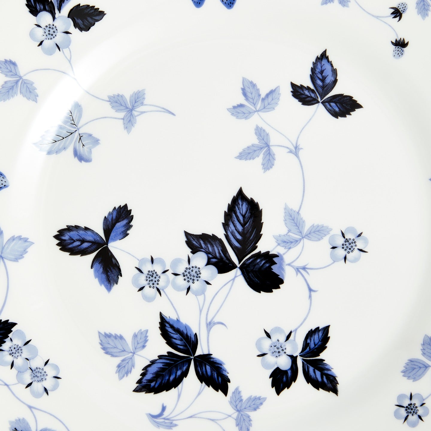 Wild Strawberry Inky Blue Side Plate