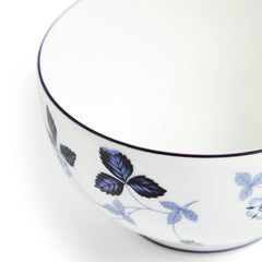 Wild Strawberry Inky Blue Bowl