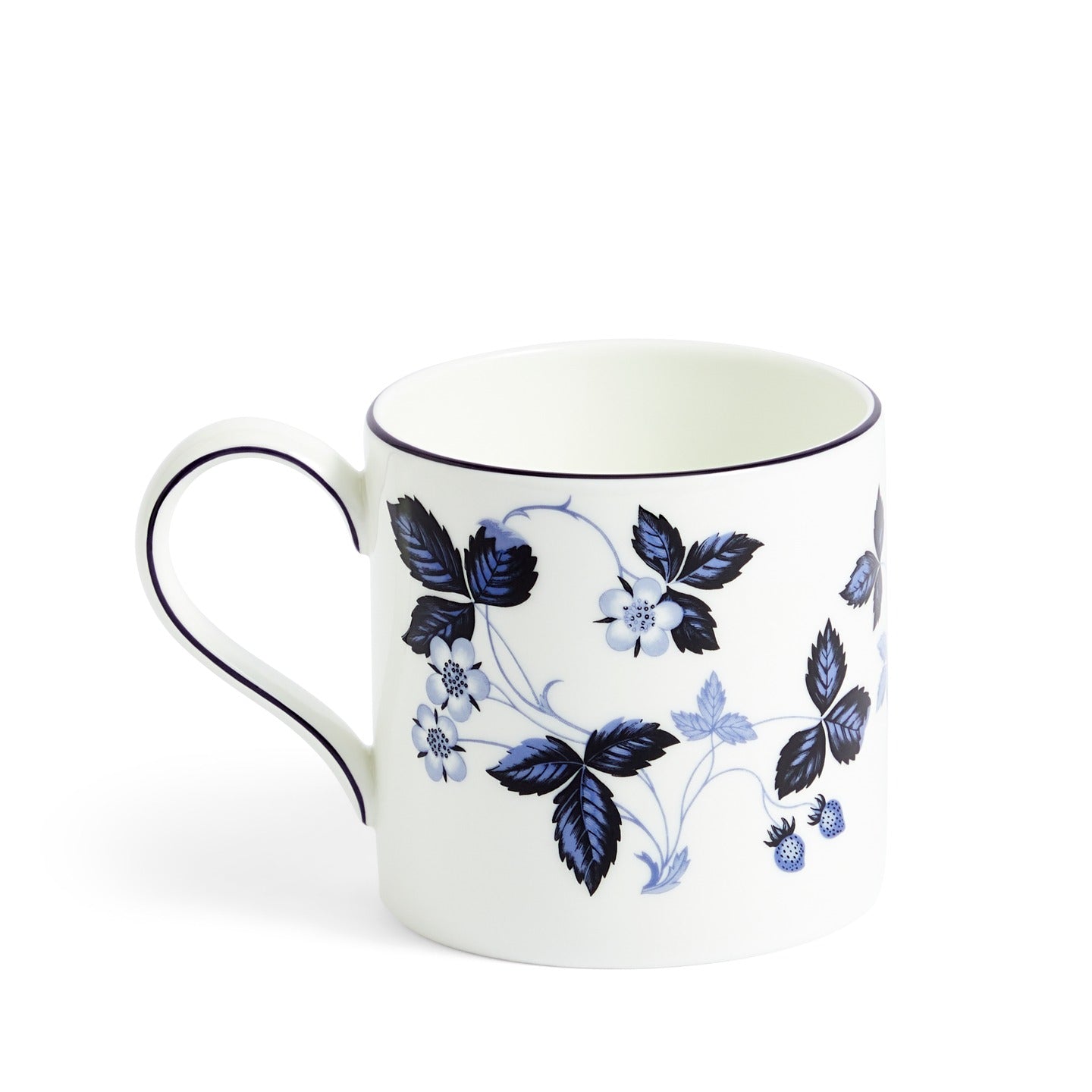 Wild Strawberry Inky Blue Mug