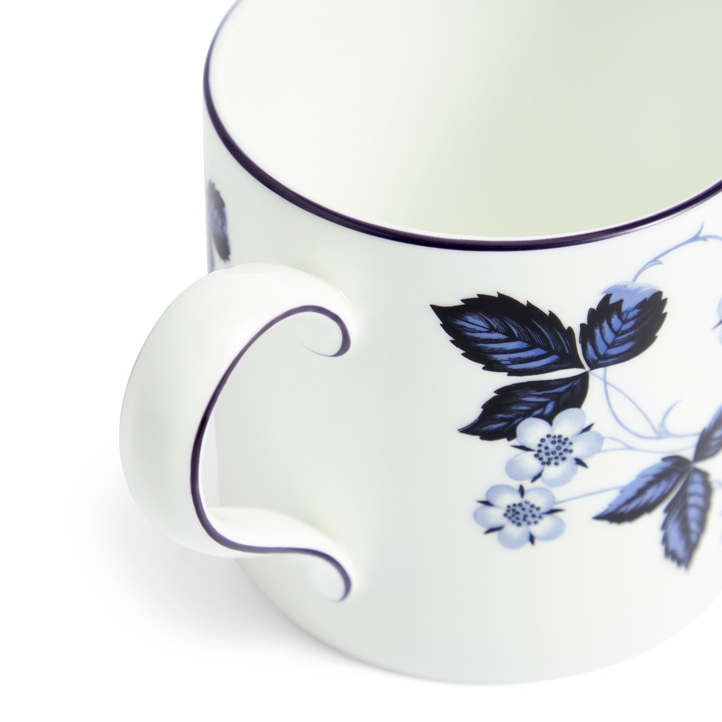 Wild Strawberry Inky Blue Mug