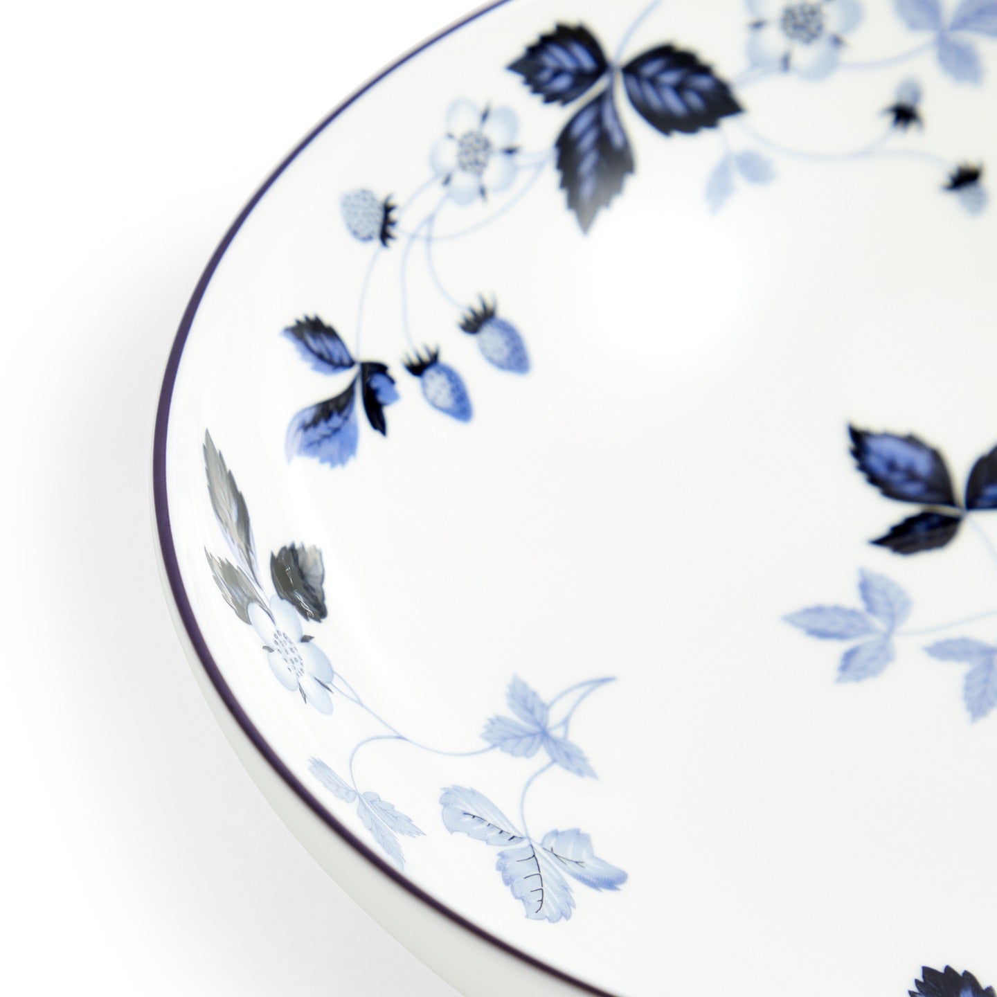 Wild Strawberry Inky Blue Cereal Bowl