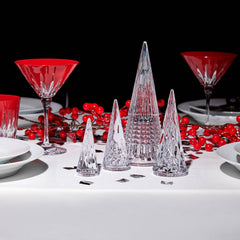Christmas Crystal Standing Trees, Set of 3