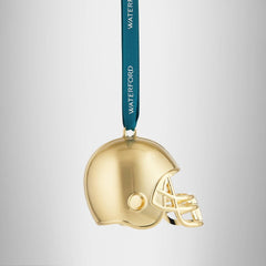 Football Helmet Golden Ornament