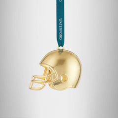 Football Helmet Golden Ornament