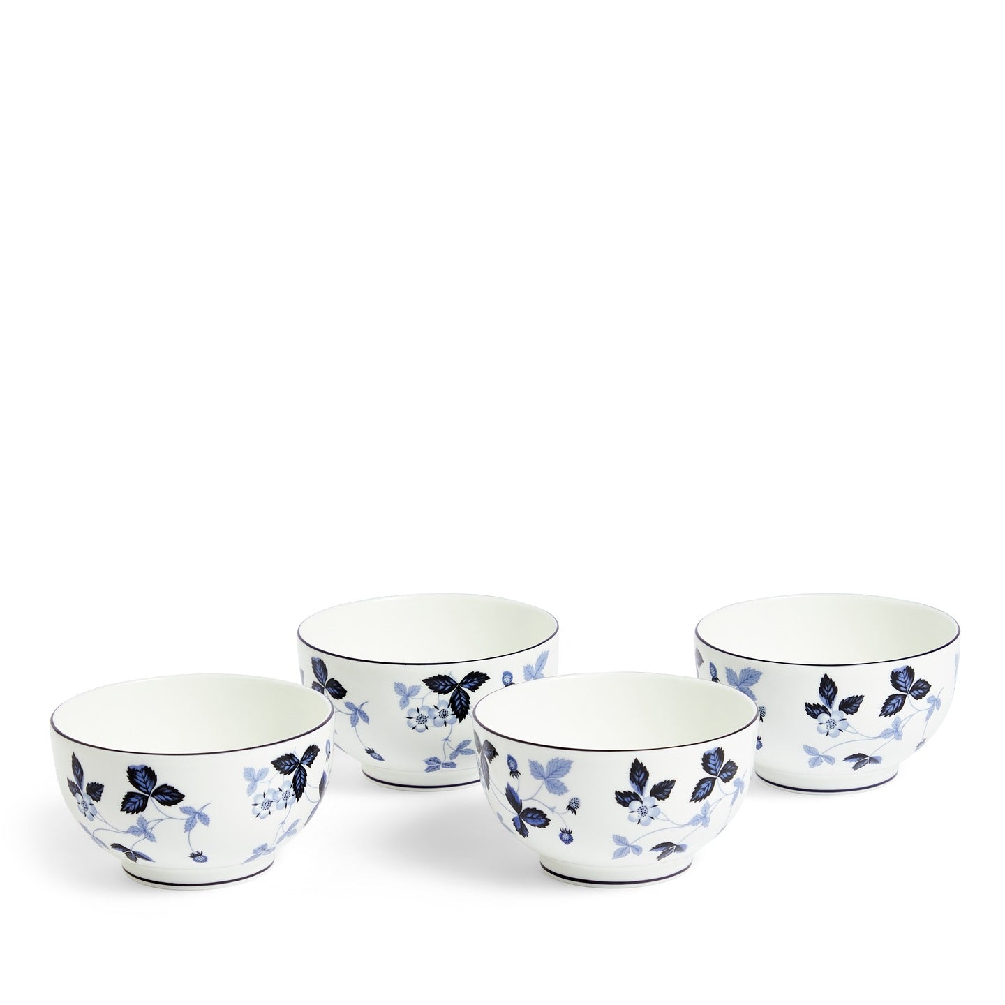Wild Strawberry Inky Blue Dinnerware 15 Piece Set