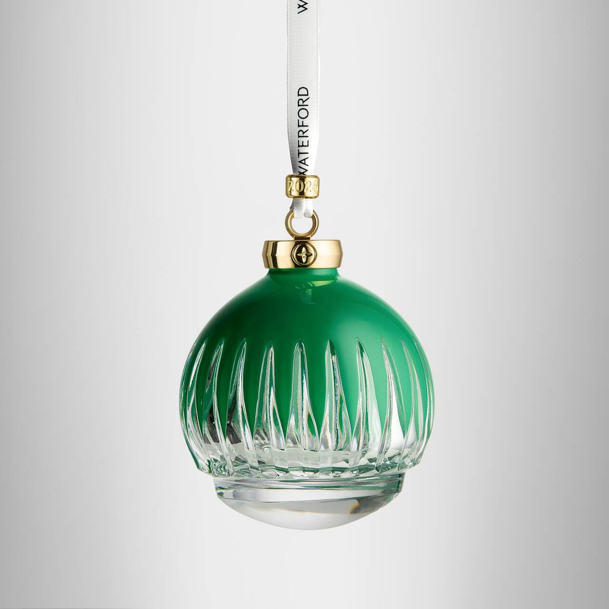 New Year Bauble Firework Green Ornament