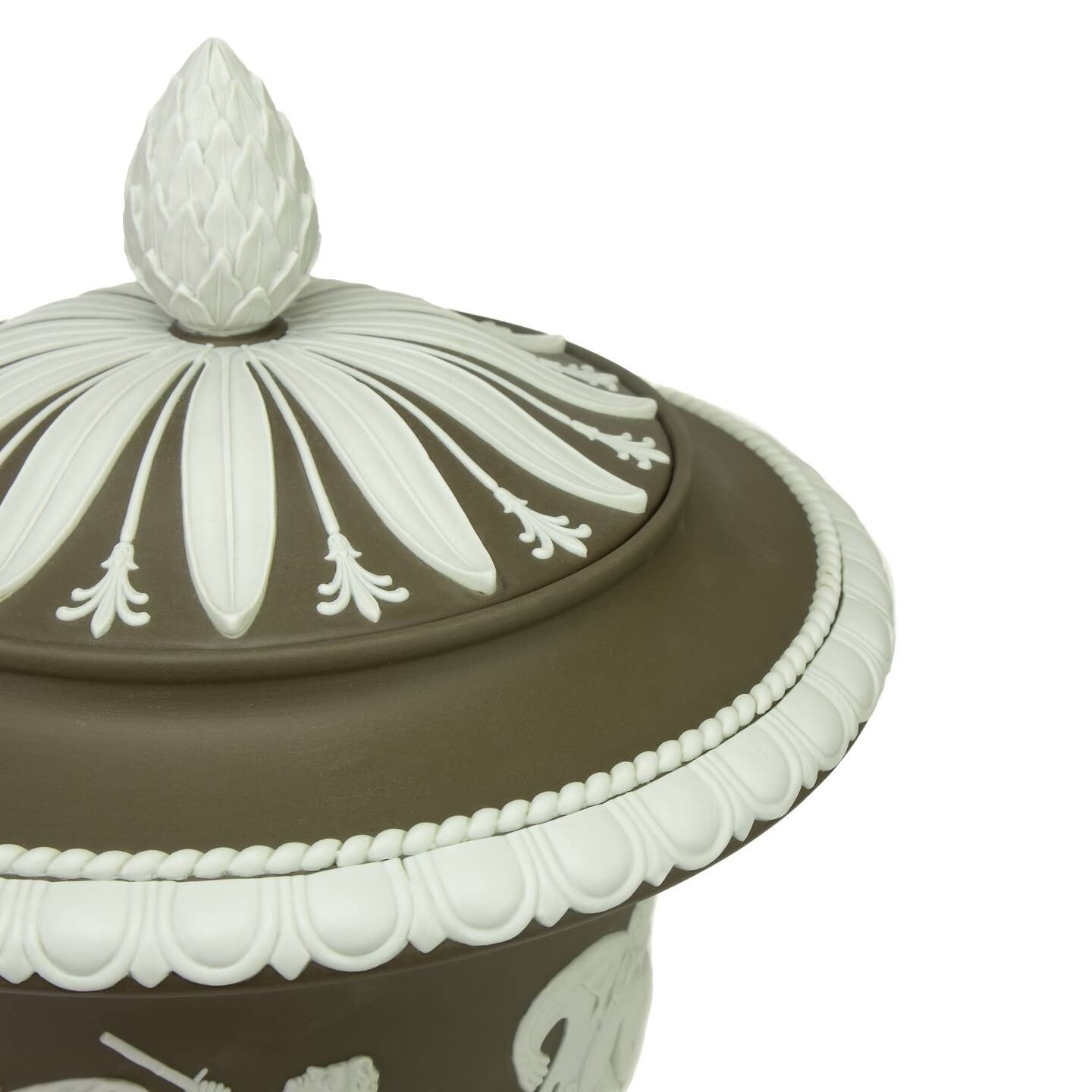 Iconic Borghese Vase Marsh Green