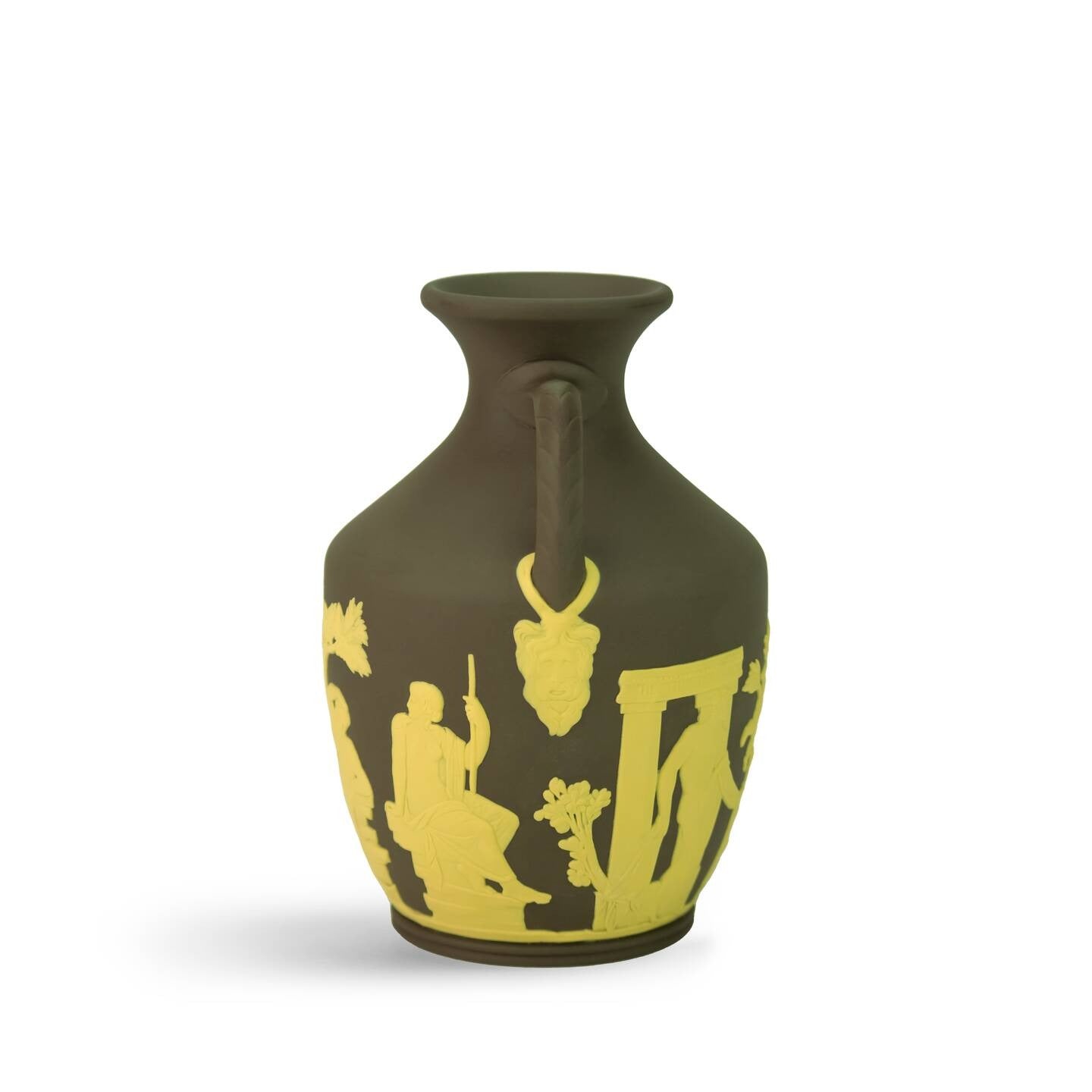Iconic Portland Vase Marsh Green/Canary